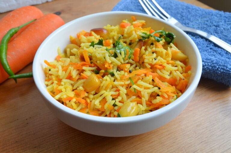 Simple Carrot Rice