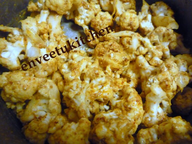 Cauliflower Fritters