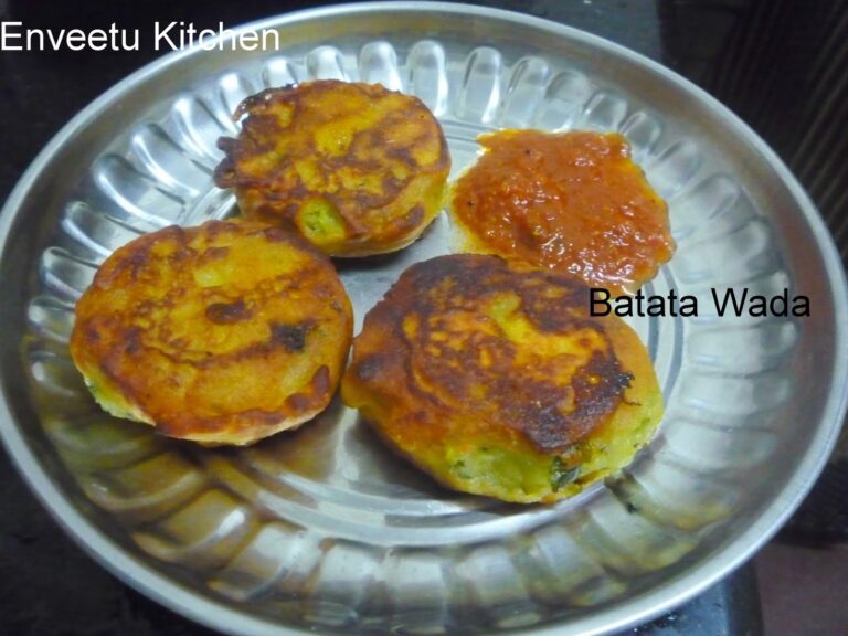 Non-Fried Batata Wada