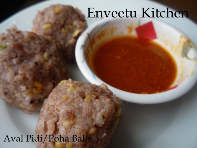 Aval Pidi/Poha Balls