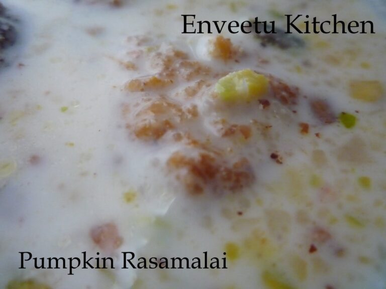 Pumpkin Rasamalai