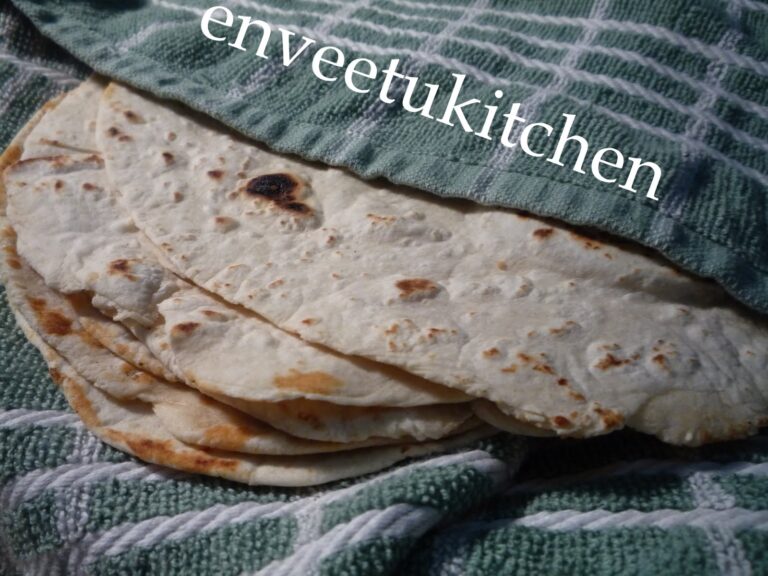 Homemade Tortilla Veggie Wrap - Reposting for Global Kadai Event - Burritos/Wraps