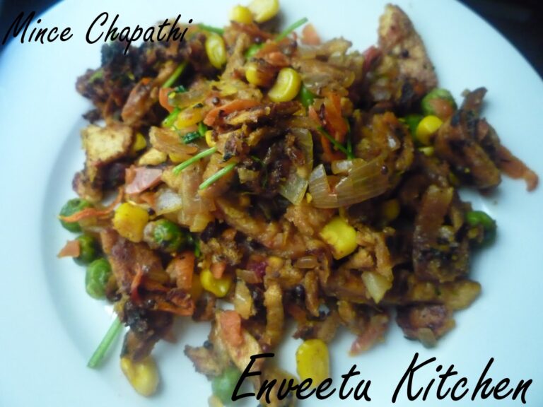 Mince Chapathi/Roti