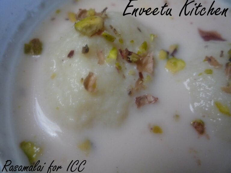 Rasamalai - Indian Cooking Challenge for April