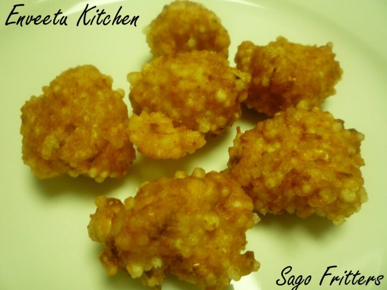 Sago Fritters