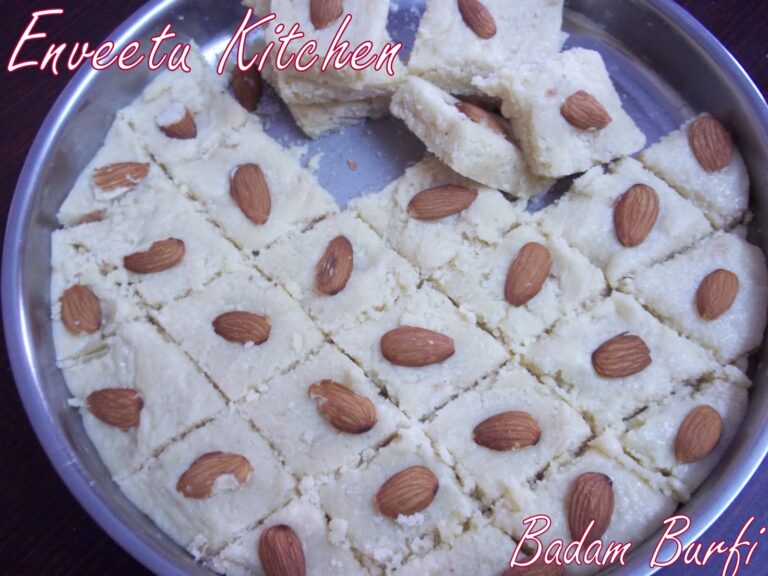 Badam Burfi/Almond Squares