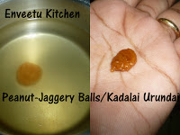 Jaggery syrup consistency