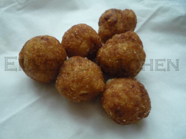 Crispy Veggie Poha Balls/Crispy Rice Flakes Veggie Balls - Version 2