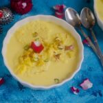 instant rasmalai with bread