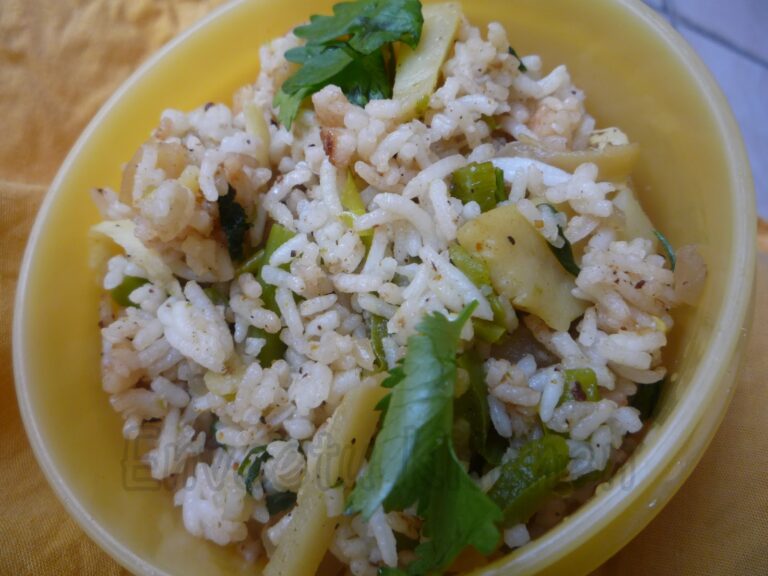 Quick Vegetable Rice - Day 5, Blogging Marathon#11