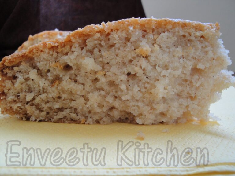 Eggless Coconut Cake - Baking Eggless Challenge, February 2012