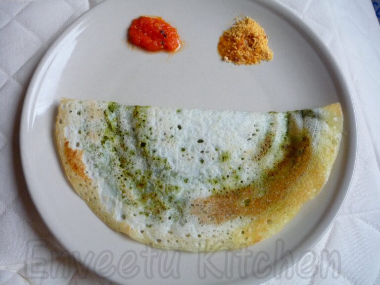 Coriander Podi Dosa/Crepe