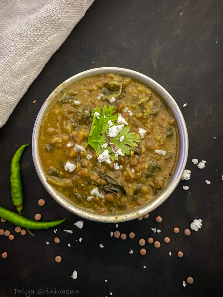 Purslane leaves kootu
