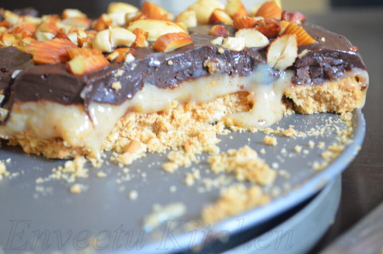 Nutty Chocolate Slices