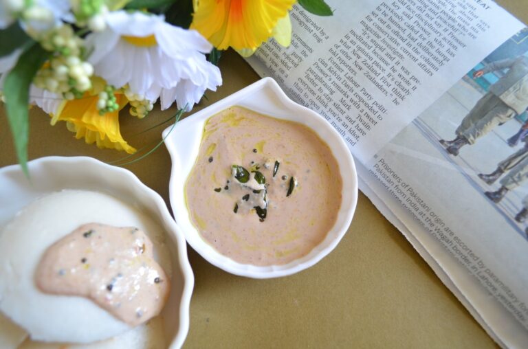 3 Nuts Chutney - Healthy South-Indian Breakfast Condiment