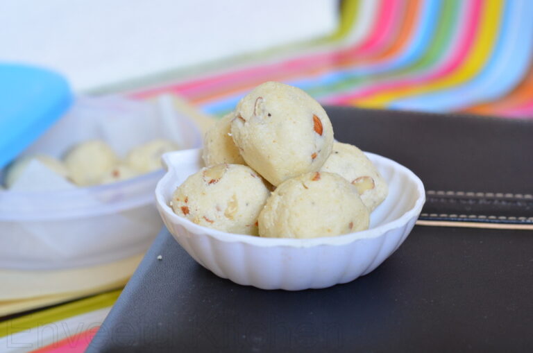 Rava Ladoo/Sooji Ladoo/Semolina Ladoo/Laddu