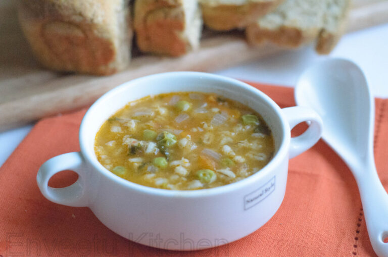 Barley Vegetable Soup | How to Make Barley Soup