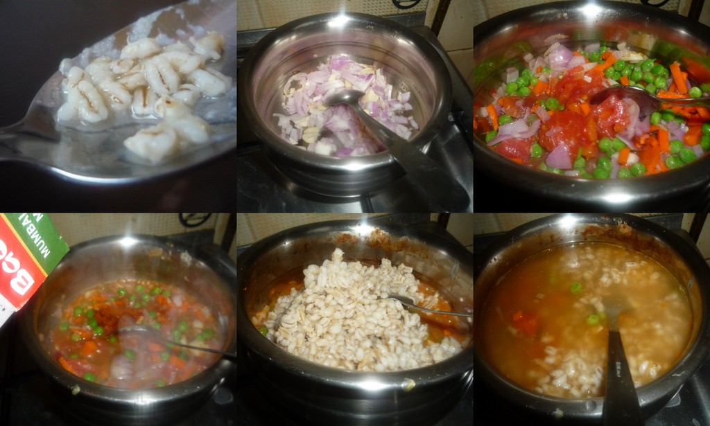soup making process