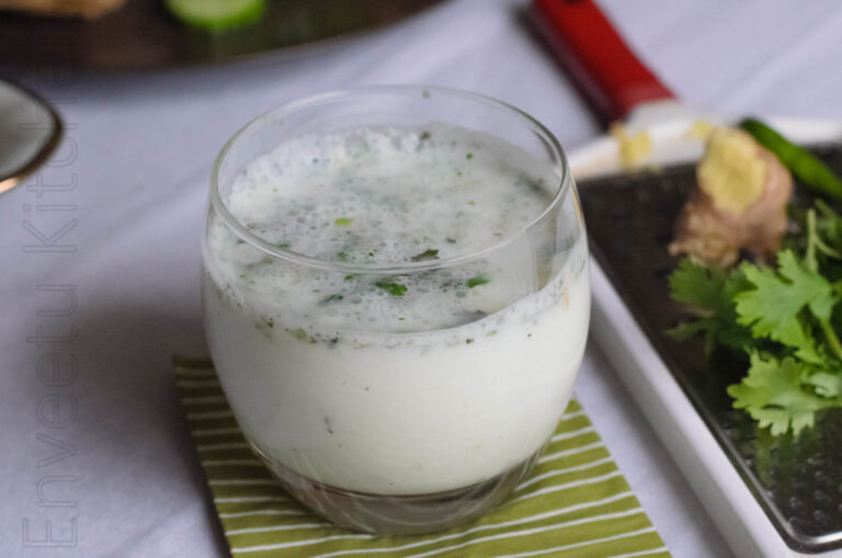 Spiced buttermilk for summer
