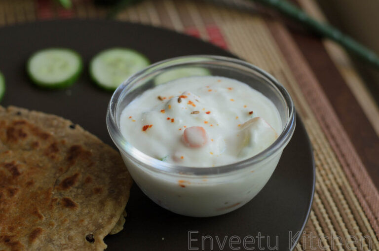 Apple-Carrot Raita