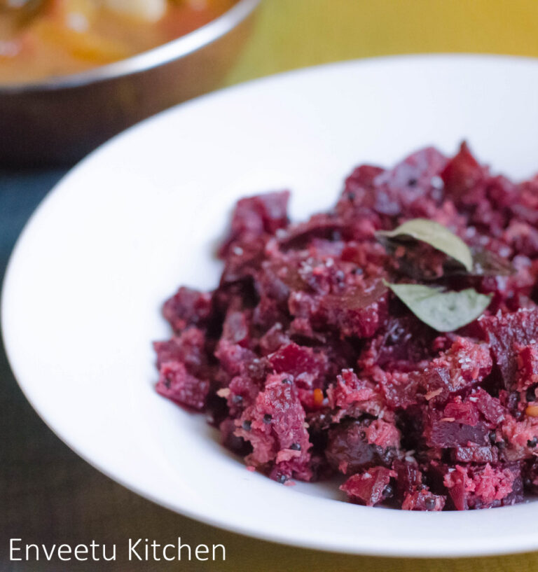 Beetroot Curry/Stir-fry