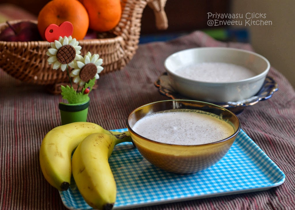 Ragi savory porridge