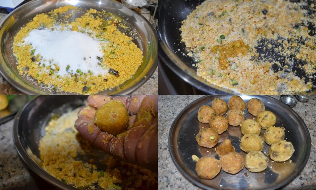 recipe to make moong dal ladoo