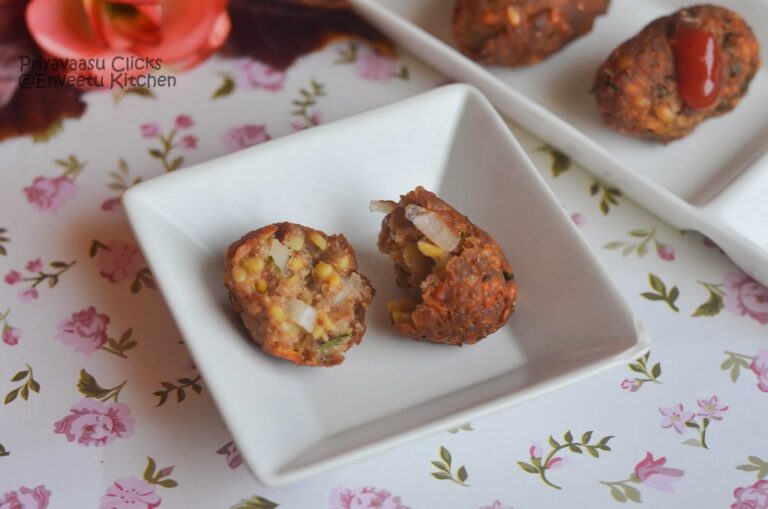 Moong Croquettes