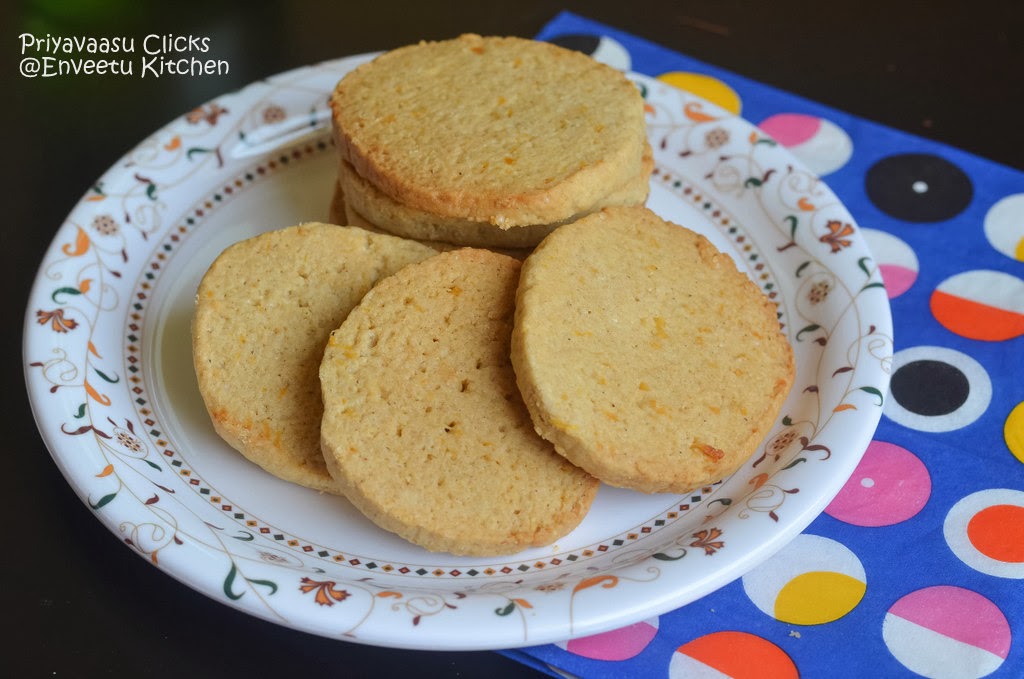 Pumpkin shortbreads