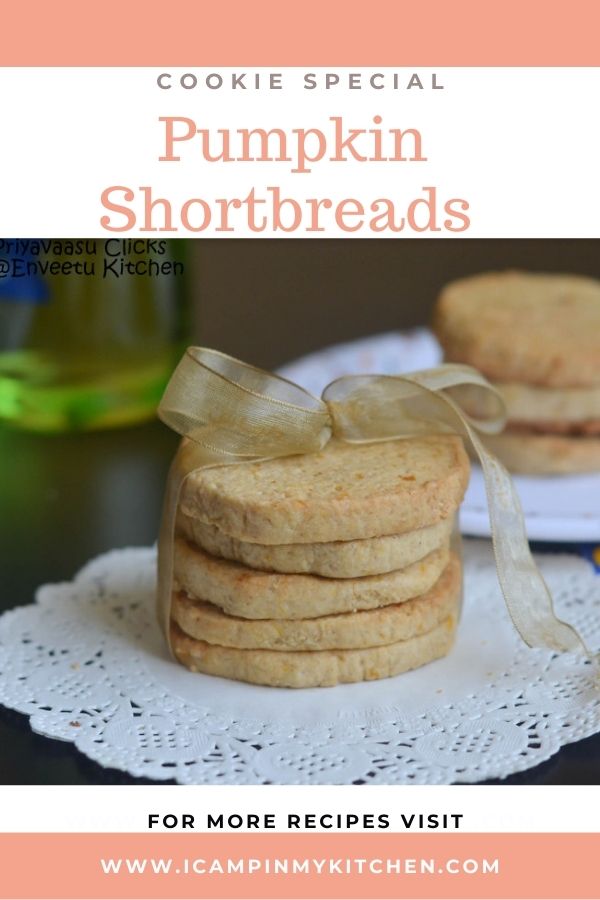 Pumpkin Shortbreads pin