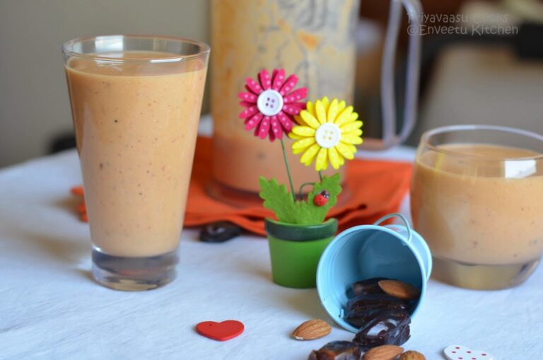 Pappaya  & Dry Fruit Smoothie