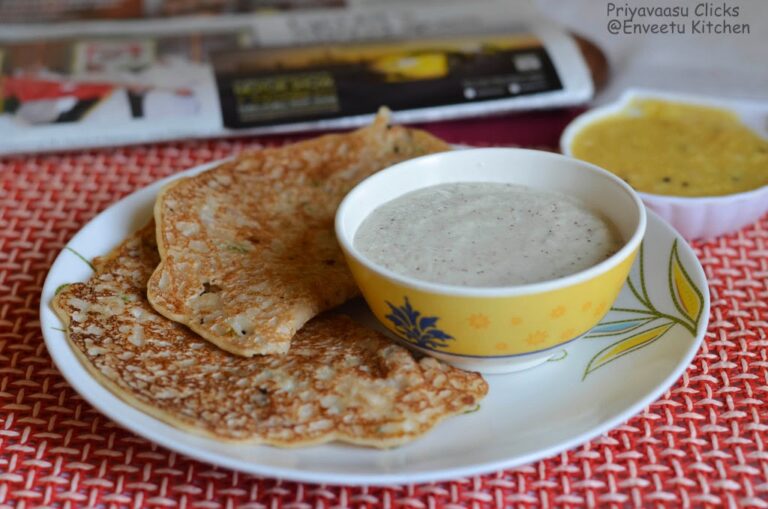 Instant Oats Dosa - Breakfast Recipe