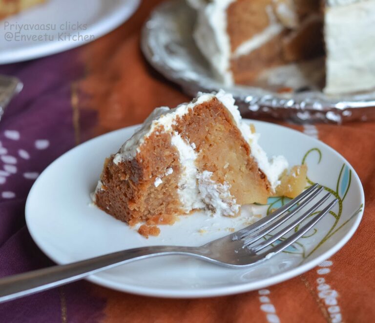 Eggless Pinacolada Cake