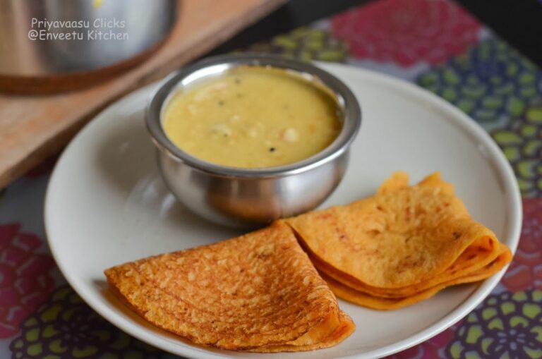 Dosa with carrots
