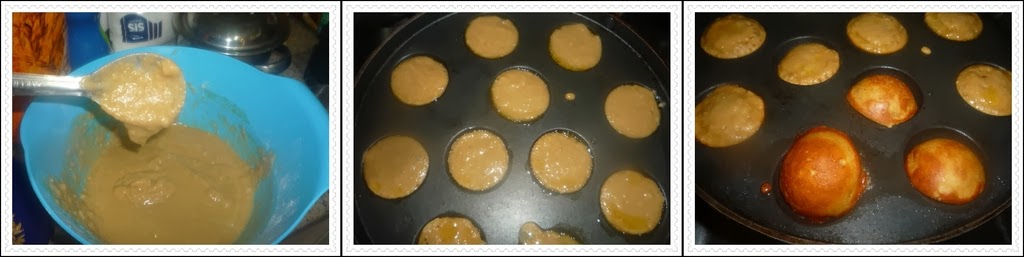 Cooking sweet appams