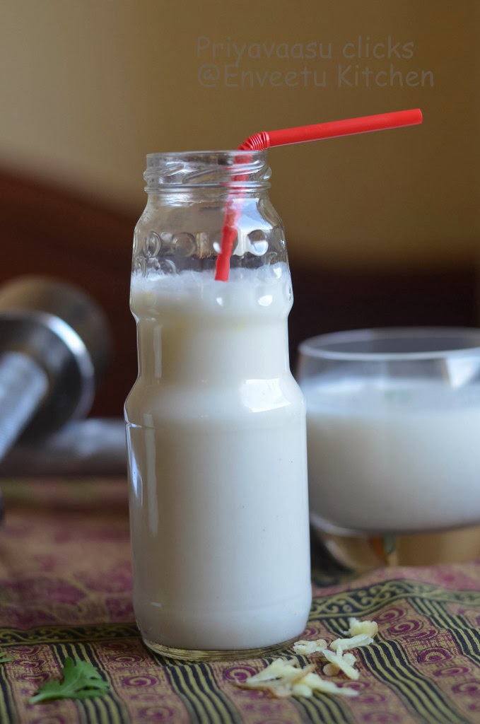 barley conjee with buttermilk 