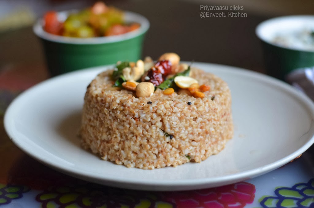 Bulgur puliyodharai 