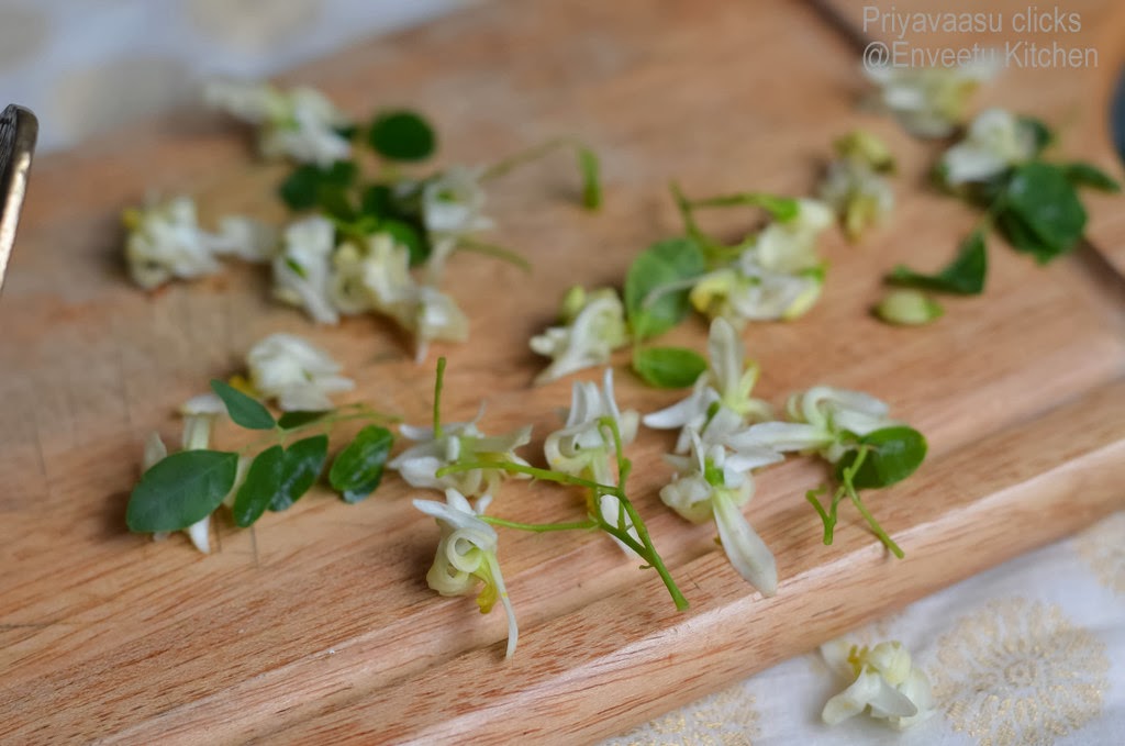 Fresh moringa blossoms