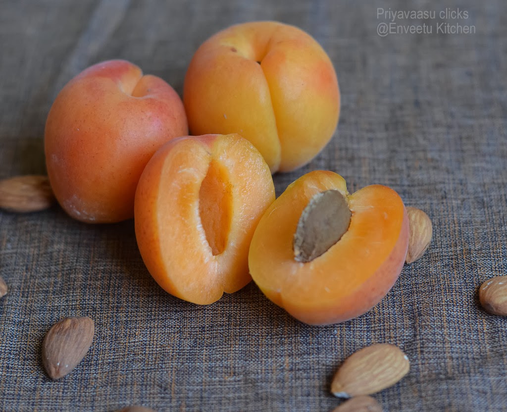 Fresh apricots