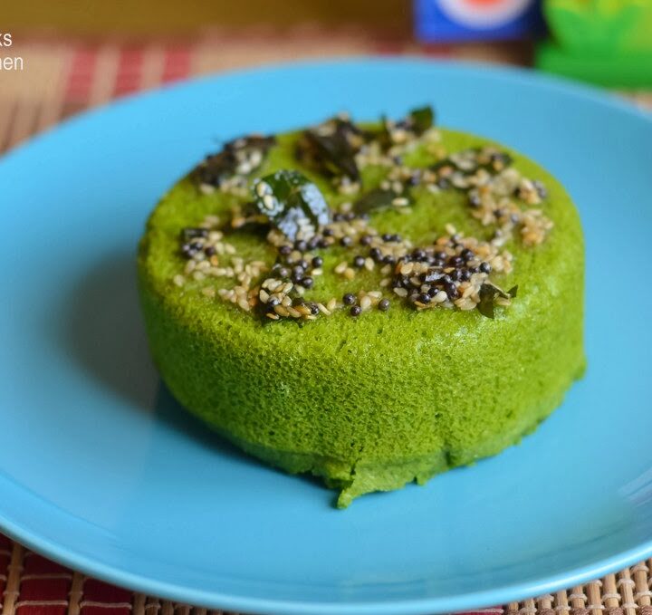 Instant Spinach Dhokla