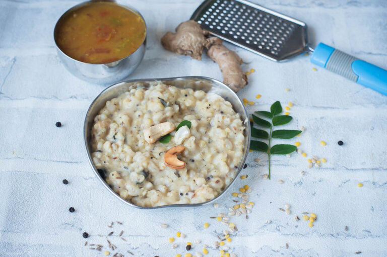 Barley Pongal |How to make Pongal with Barley