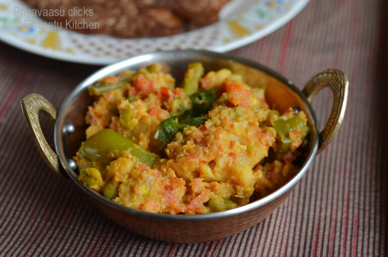 Vegetable Kalwan - Maharastra Special