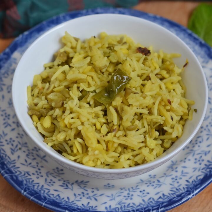 Moong dal khichdi