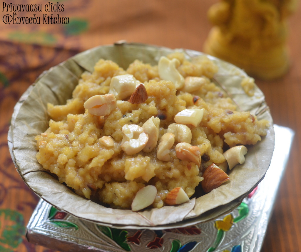 Foxtail millet sweet pongal 