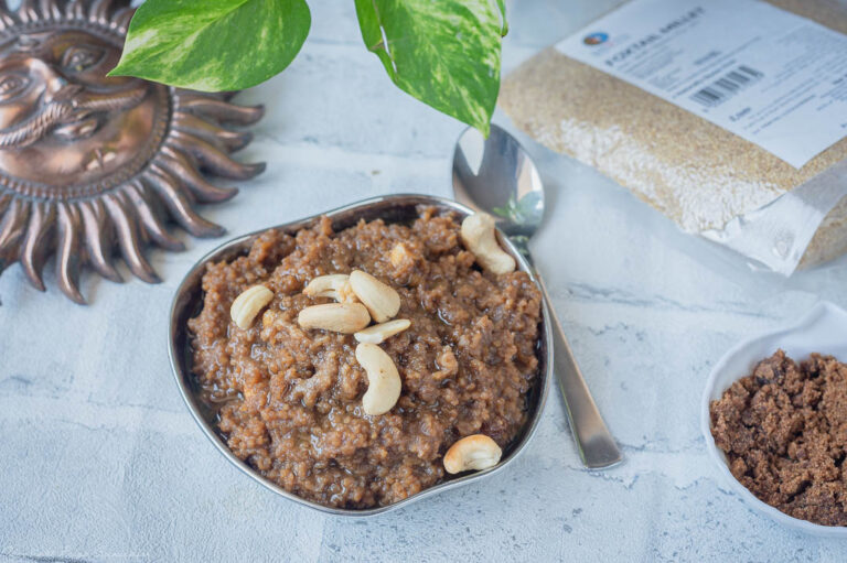 Thinai Sarkarai Pongal|Foxtail Millet Sweet Pongal