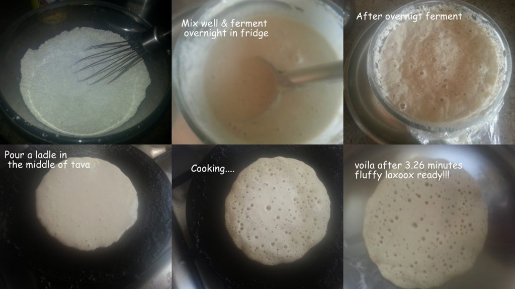 Laxoox pancake making process 