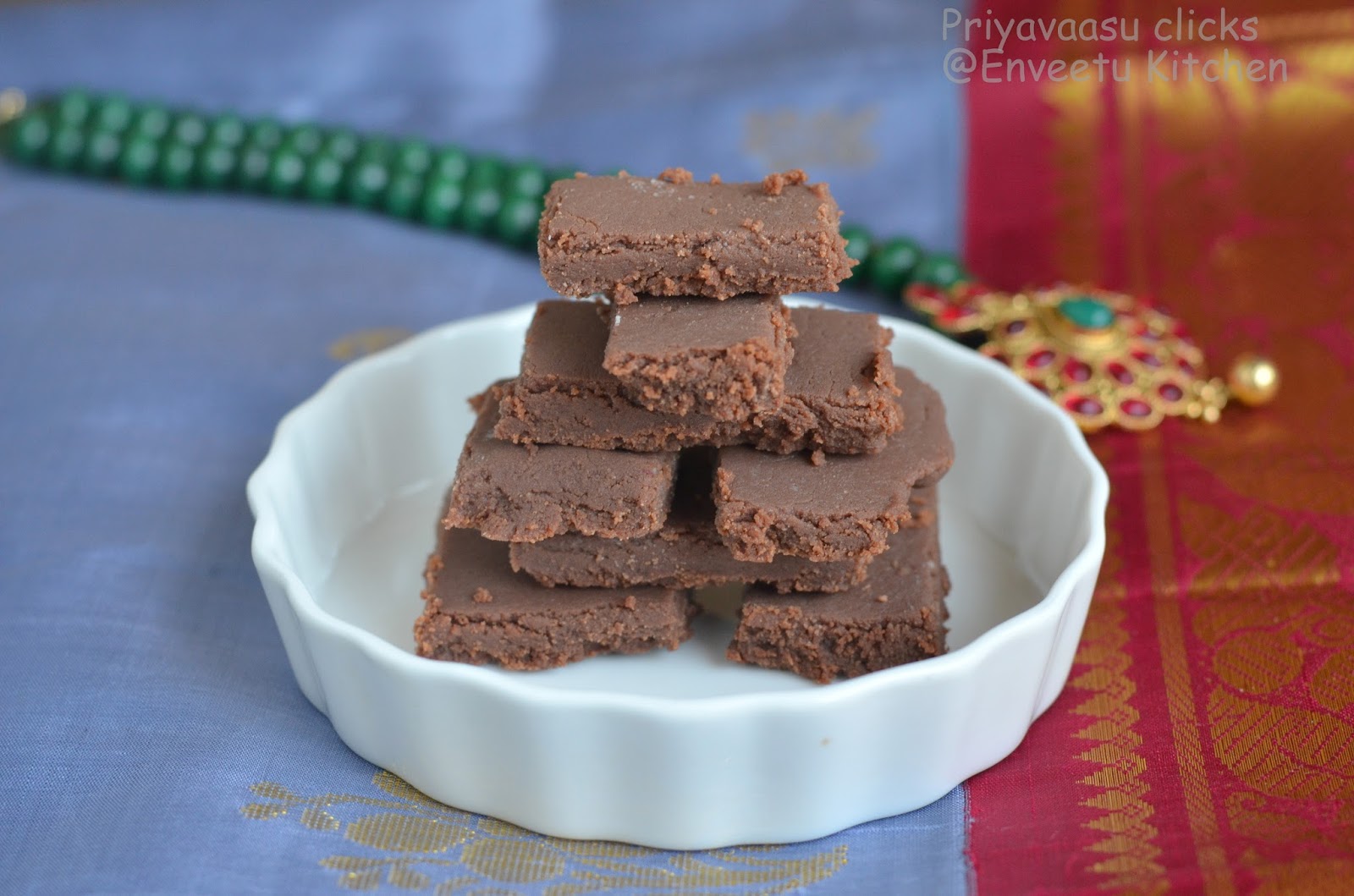 Chocolate Milk Powder Burfi