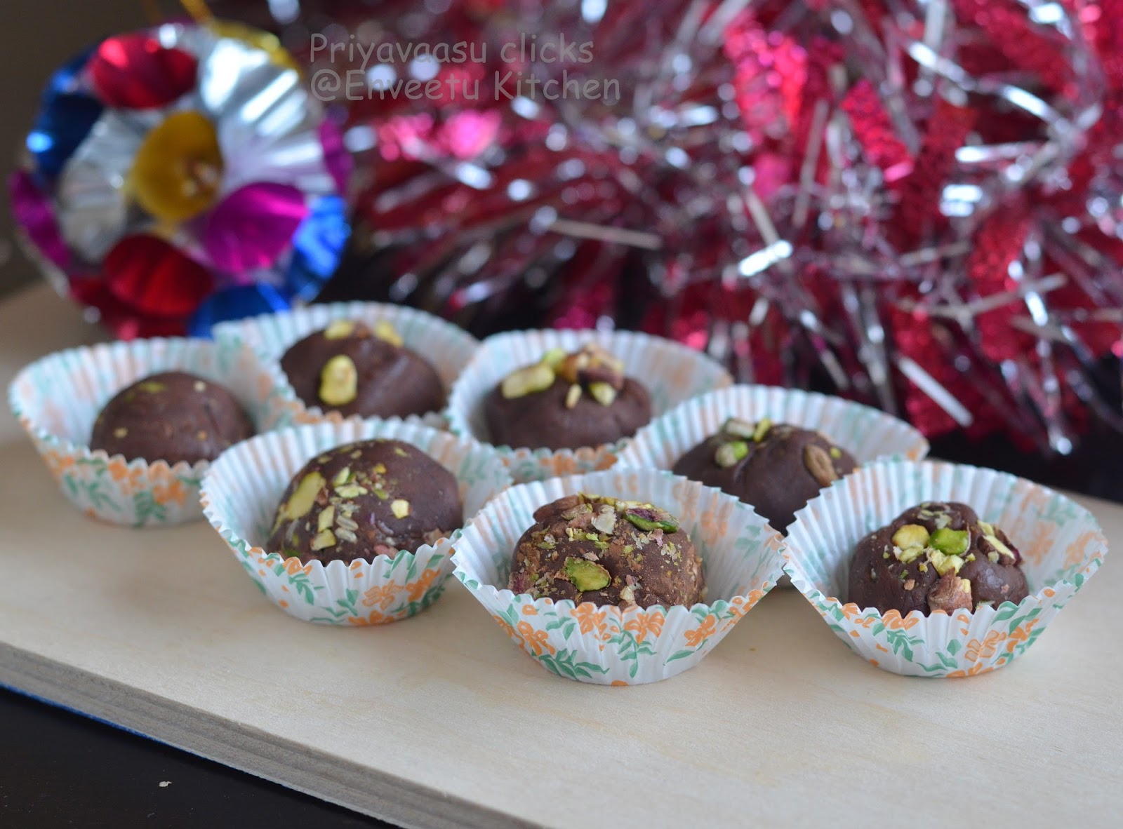 Lets make easy chocolate truffles
