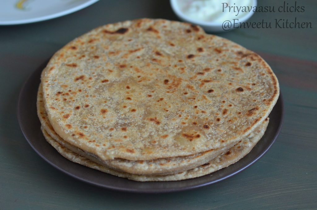 Peanut paratha