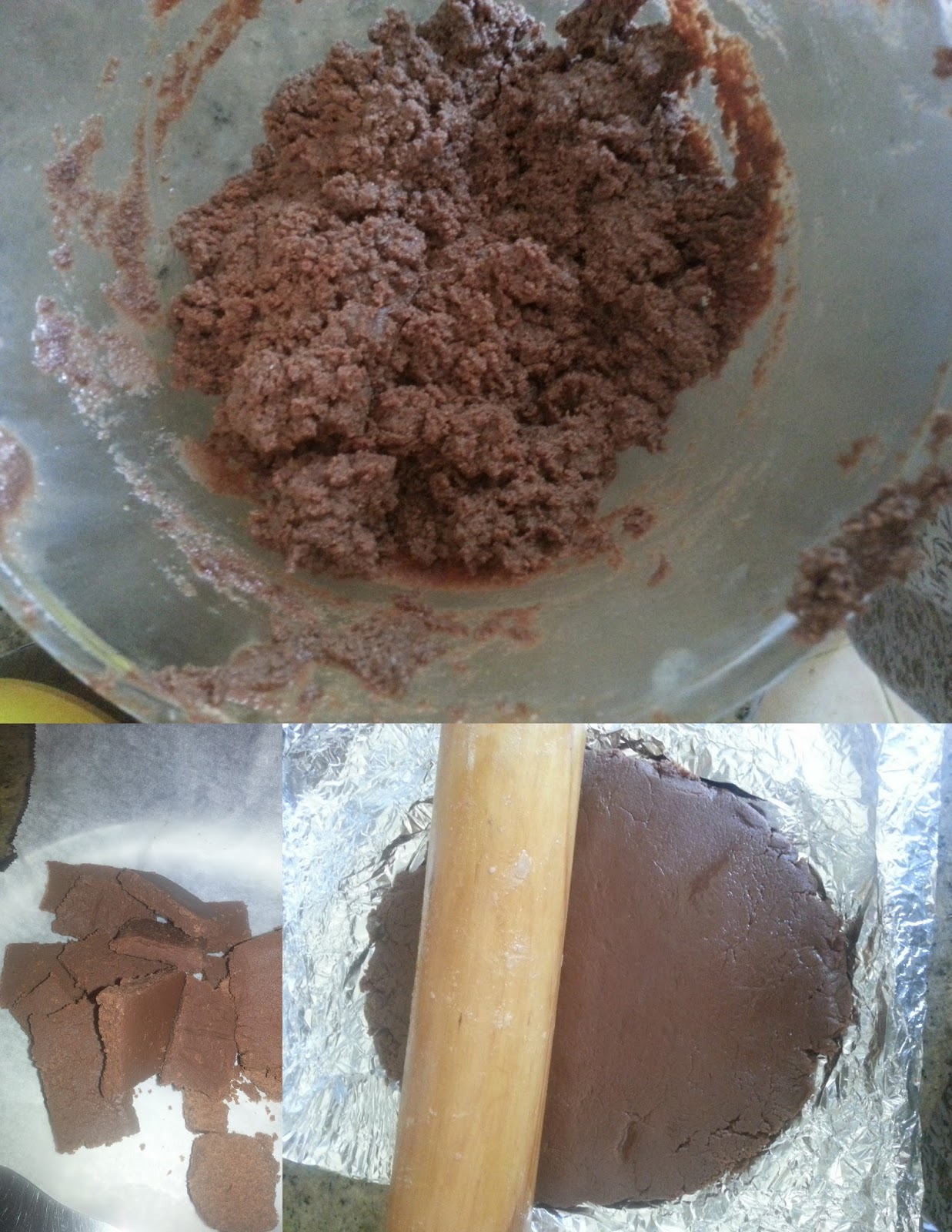 Shape the chocolate fudge